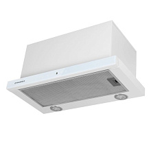 MAUNFELD TS Touch 50 Glass White вытяжка белый