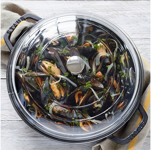 STAUB 12722623 сотейник 26 см черный