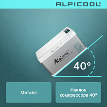 ALPICOOL MK18 (12/24) автохолодильник серый