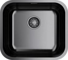 OMOIKIRI OMI 49-U-GM Ashino 49-GM мойка вороненая сталь