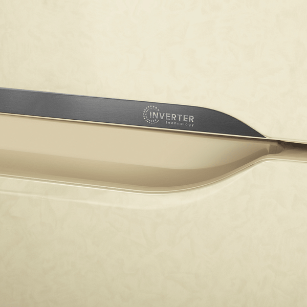 MAUNFELD MFF187NFIBG10 холодильник бежевый