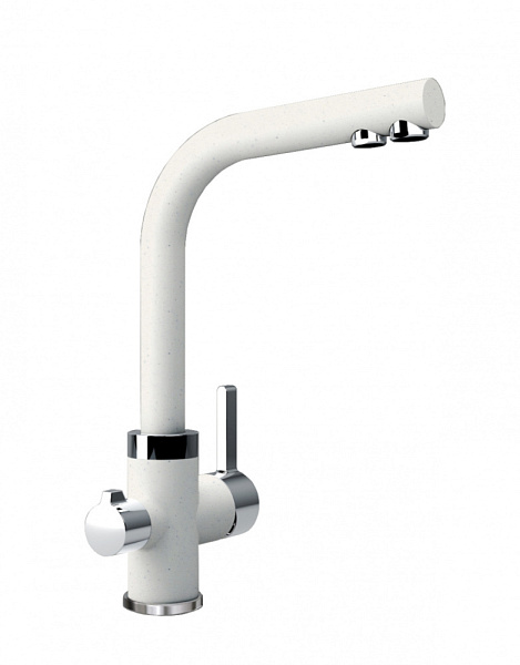 DR. GANS АКЦЕНТ смеситель белый