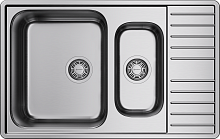 OMOIKIRI SAGAMI 79-2-IN мойка нержавеющая сталь