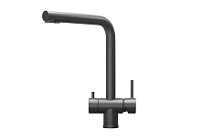 GRANULA KS-7011 смеситель графит матовый GRANULA KS-7011 смеситель графит матовый