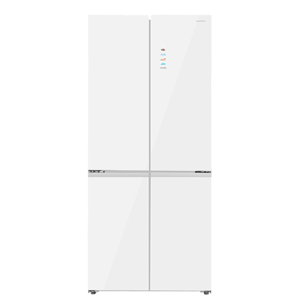 MAUNFELD MFF190NFDPW холодильник белый